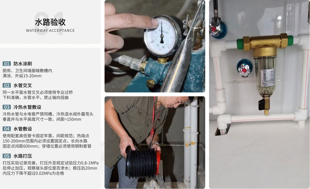 裝修水路驗收