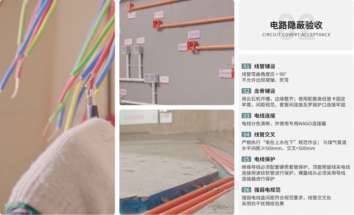 電路隱蔽驗收